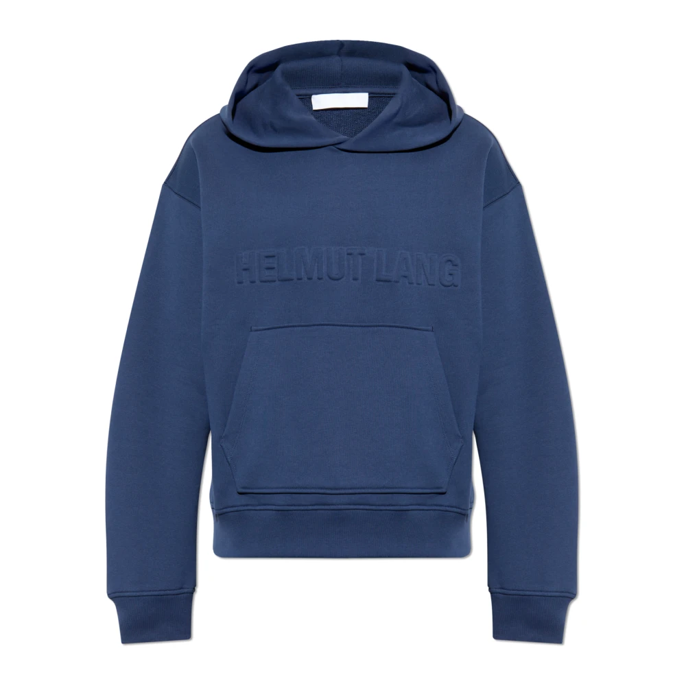 Helmut Lang Logo sweatshirt Blue Heren