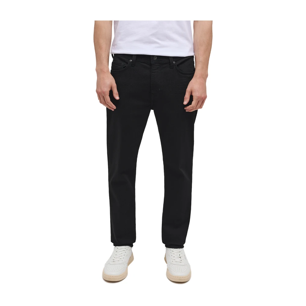 mustang Slim Vegas Style Jeans Black Heren