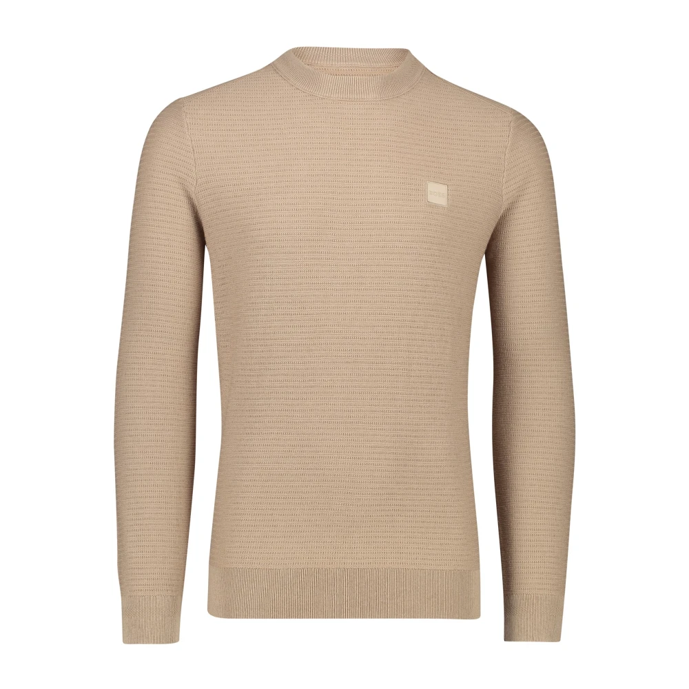 Hugo Boss Beige Trui Beige Heren