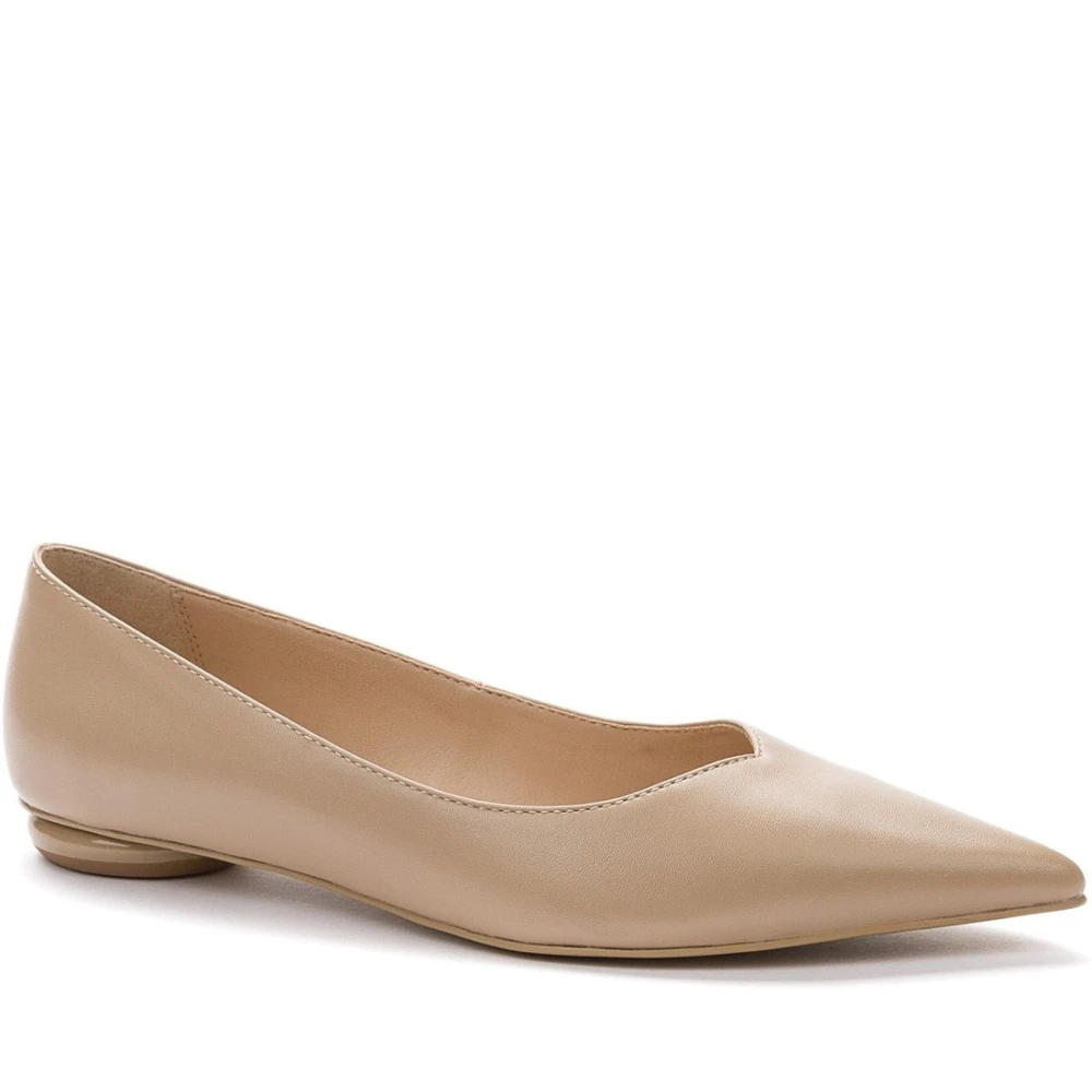 Keddo Women's Beige Elegant Closed Ballerinas - Ballerina Shoes - 8 Uk - Shoes