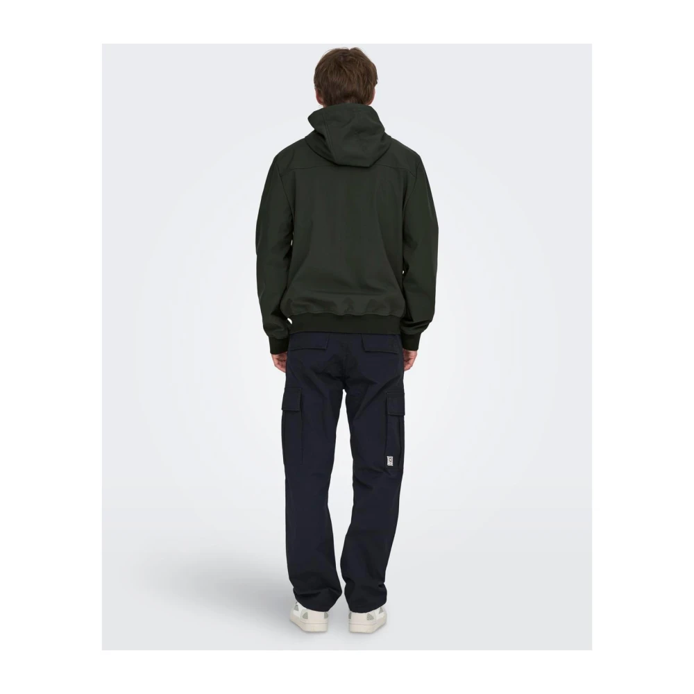 Only & Sons Bowie Heren Bomberjack Green Heren