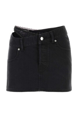 mini-jupe-en-denim-noir