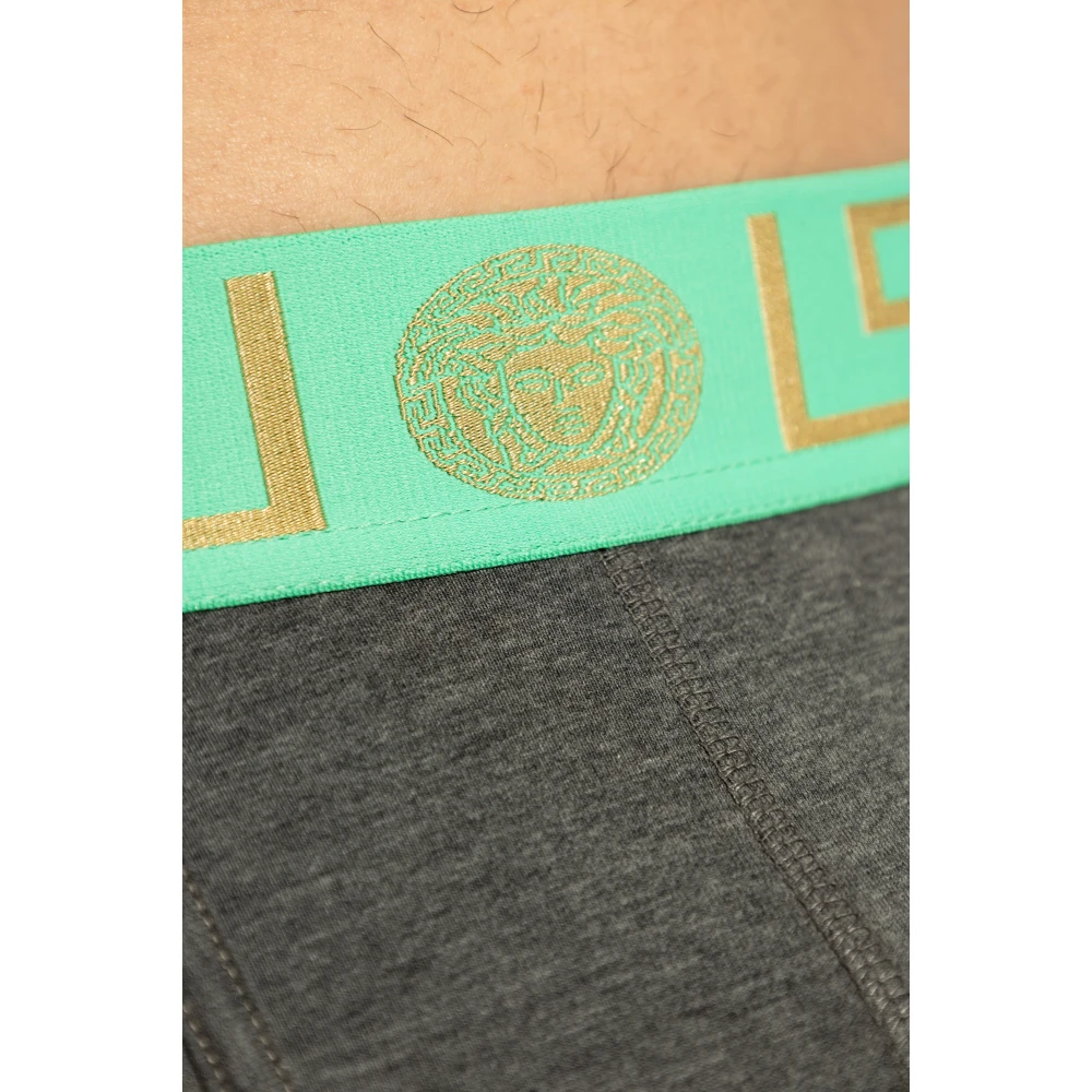Versace Katoenen boxershorts Gray Heren