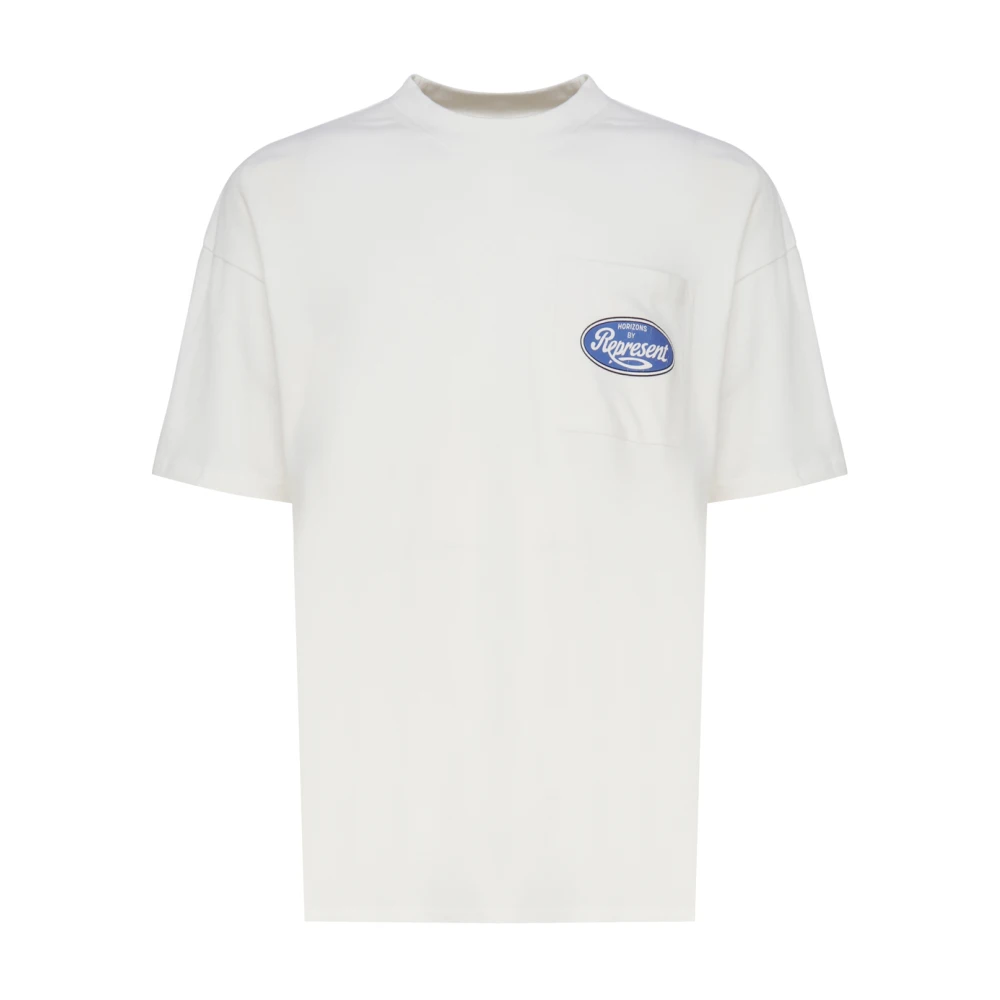 Represent shirts polos Classic parts T shirt Mlm402 7 White Heren