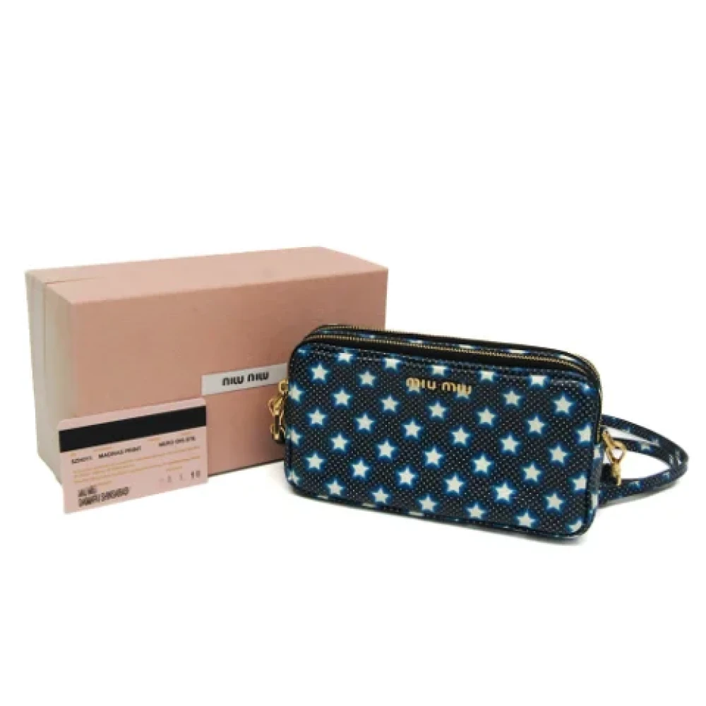 Miu Pre-owned Leather shoulder-bags Multicolor Dames