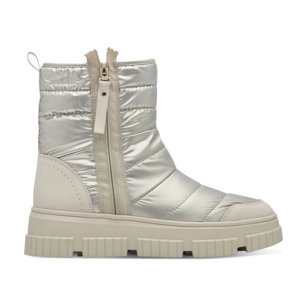 S.oliver Women's Beige Casual Closed Ankle Boots