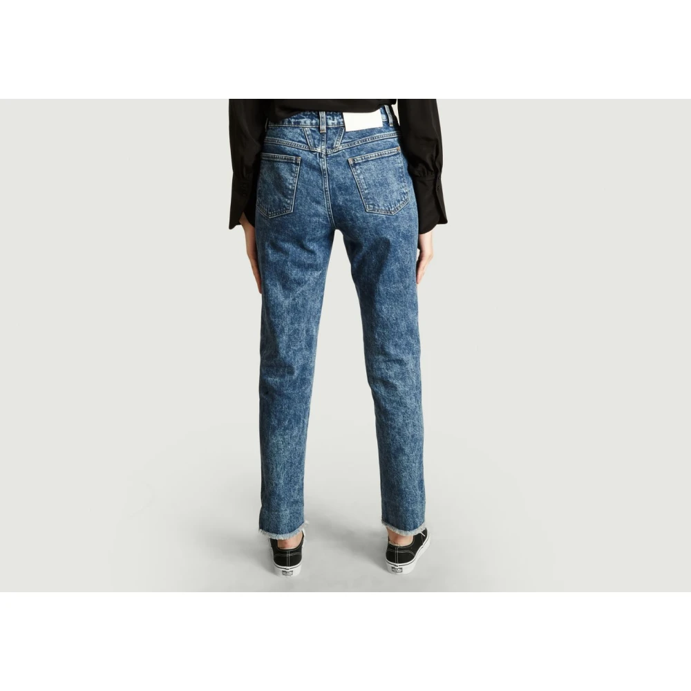 closed Vintage Acid Wash Pedal Pusher Jeans Blue Dames