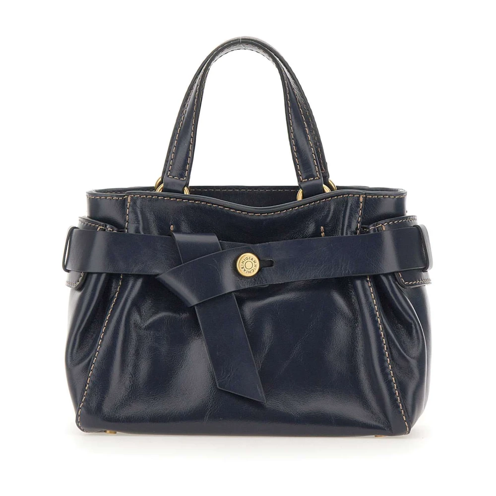 Gianni Chiarini Women's Blue Miranda Handbag - Handbags - One Size - Bags