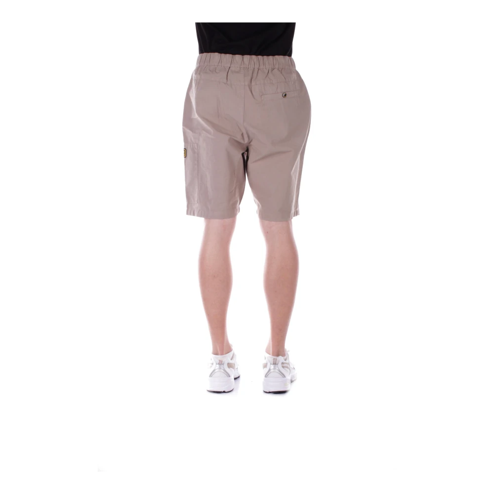 Barbour Beige Shorts met Rits en Zakken Beige Heren