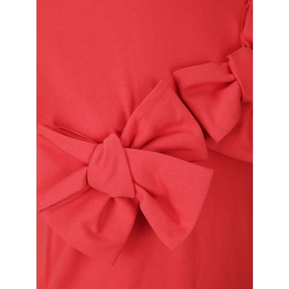 Comme des Garçons Dames Casual T-shirt Red Dames
