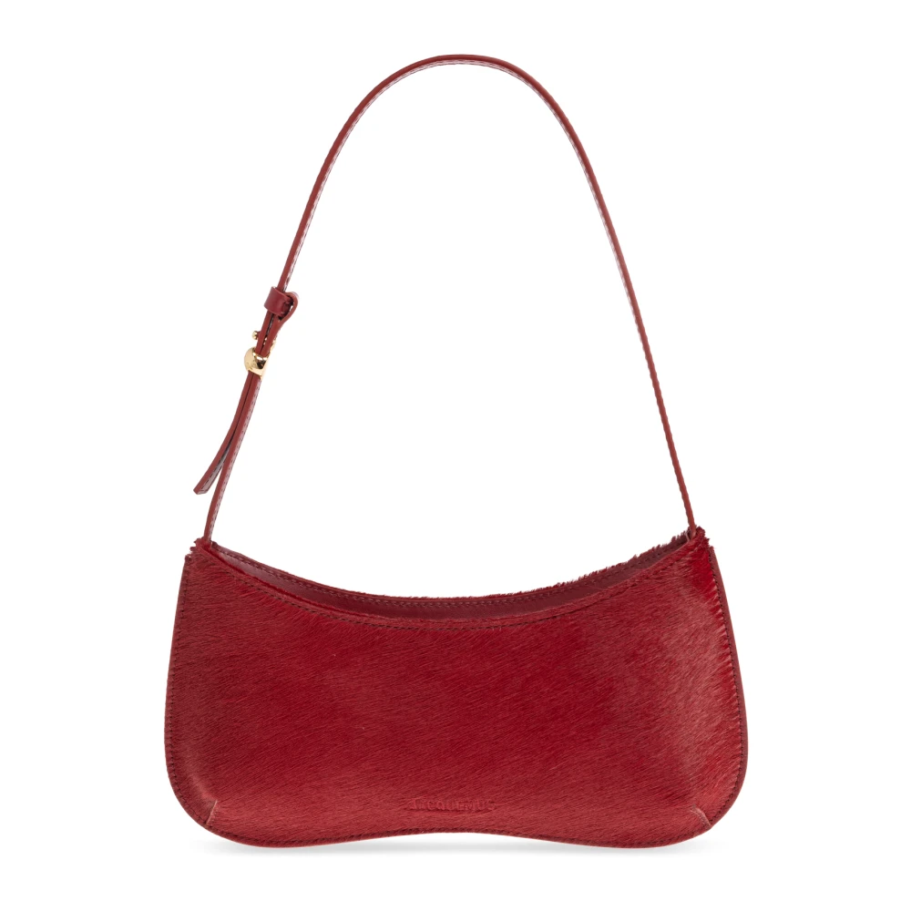 Jacquemus Donna Rosso - Le Bisou Shoulder Bag - Bags - One Size