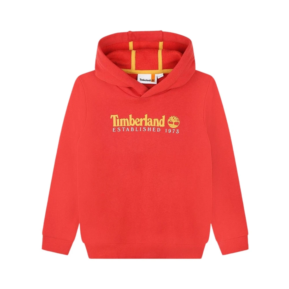 Timberland Tryckt huvtröja Red, Pojke