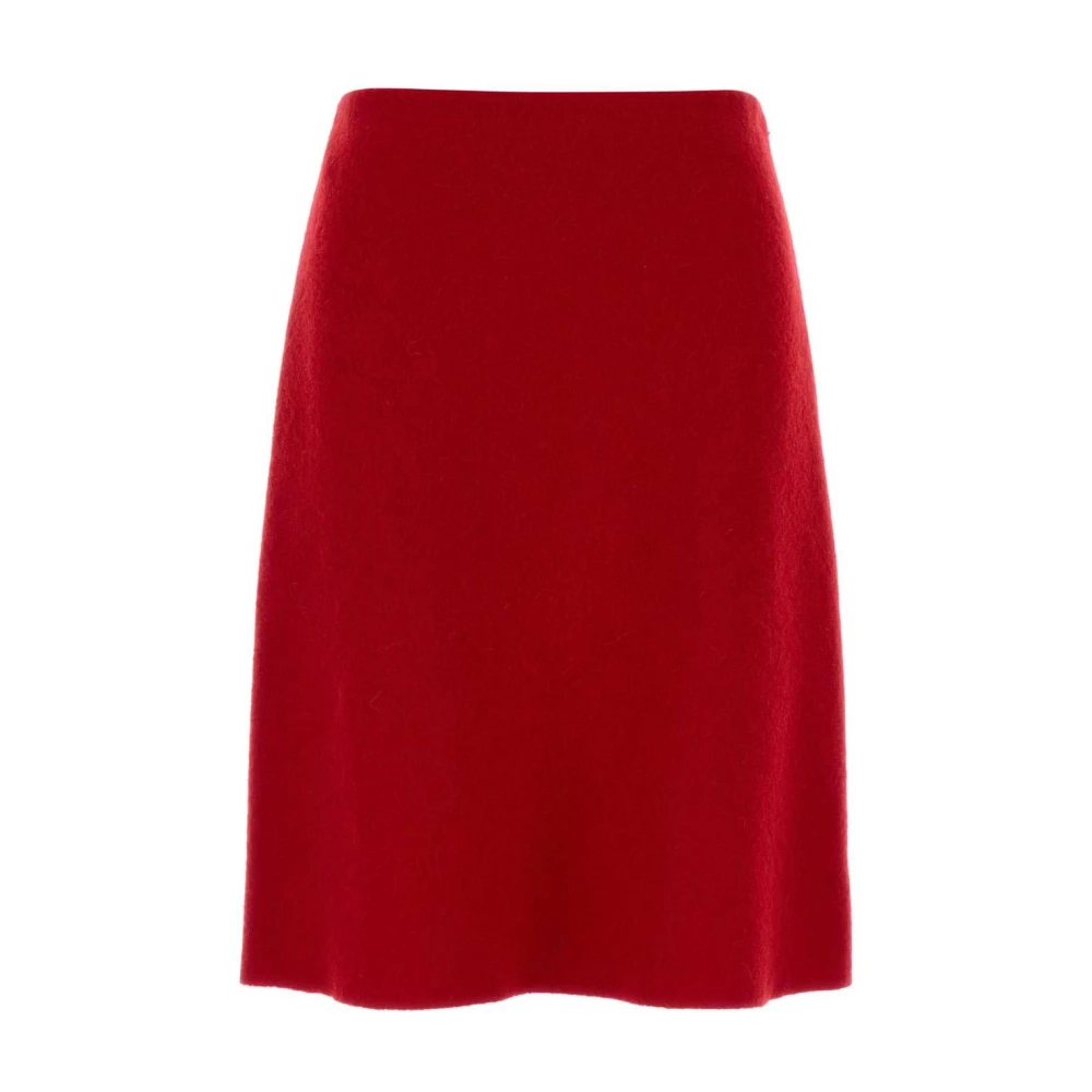 Miu Miu Mujer Falda De Lana Shetland