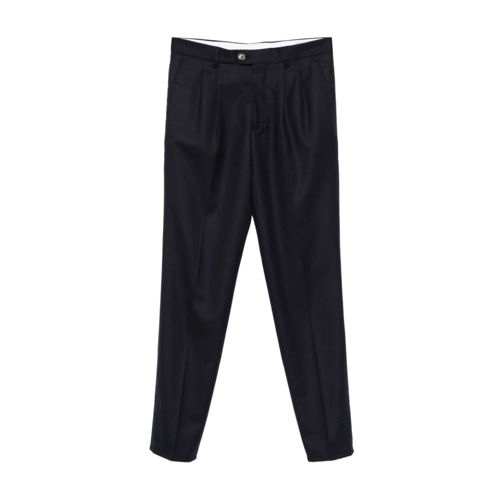 Brunello Cucinelli Men's Blue Trousers For - Suit Trousers - L - Trousers