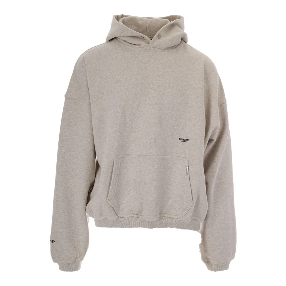 Represent Beige Hoodies - Male - Hoodies - S - Sweatshirts & Hoodies