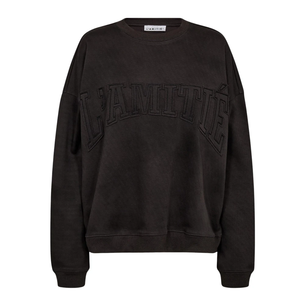 Haute L'amitié Women's Gray Lamitié Application Sweat - Sweatshirts - Xs - Sweatshirts & Hoodies