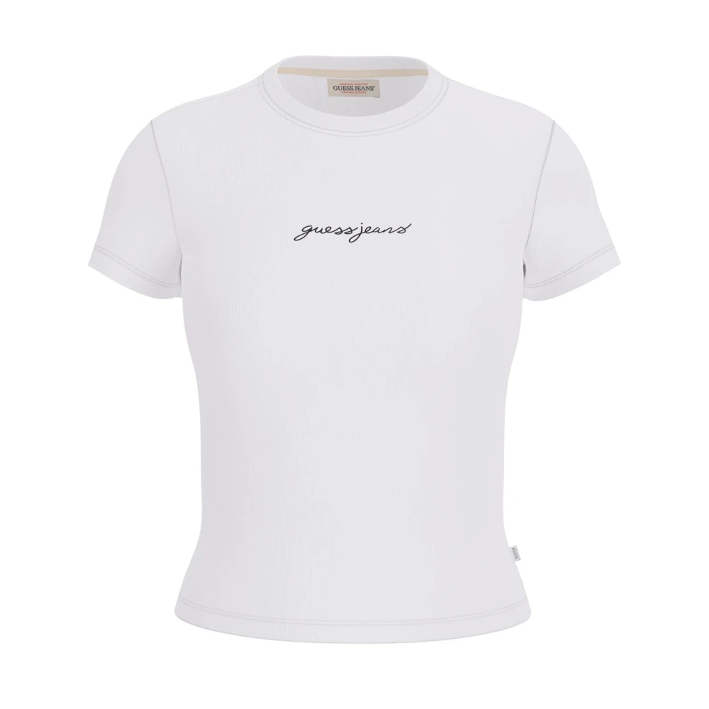 Guess - Tops > T-Shirts - White - Guess - Modalova