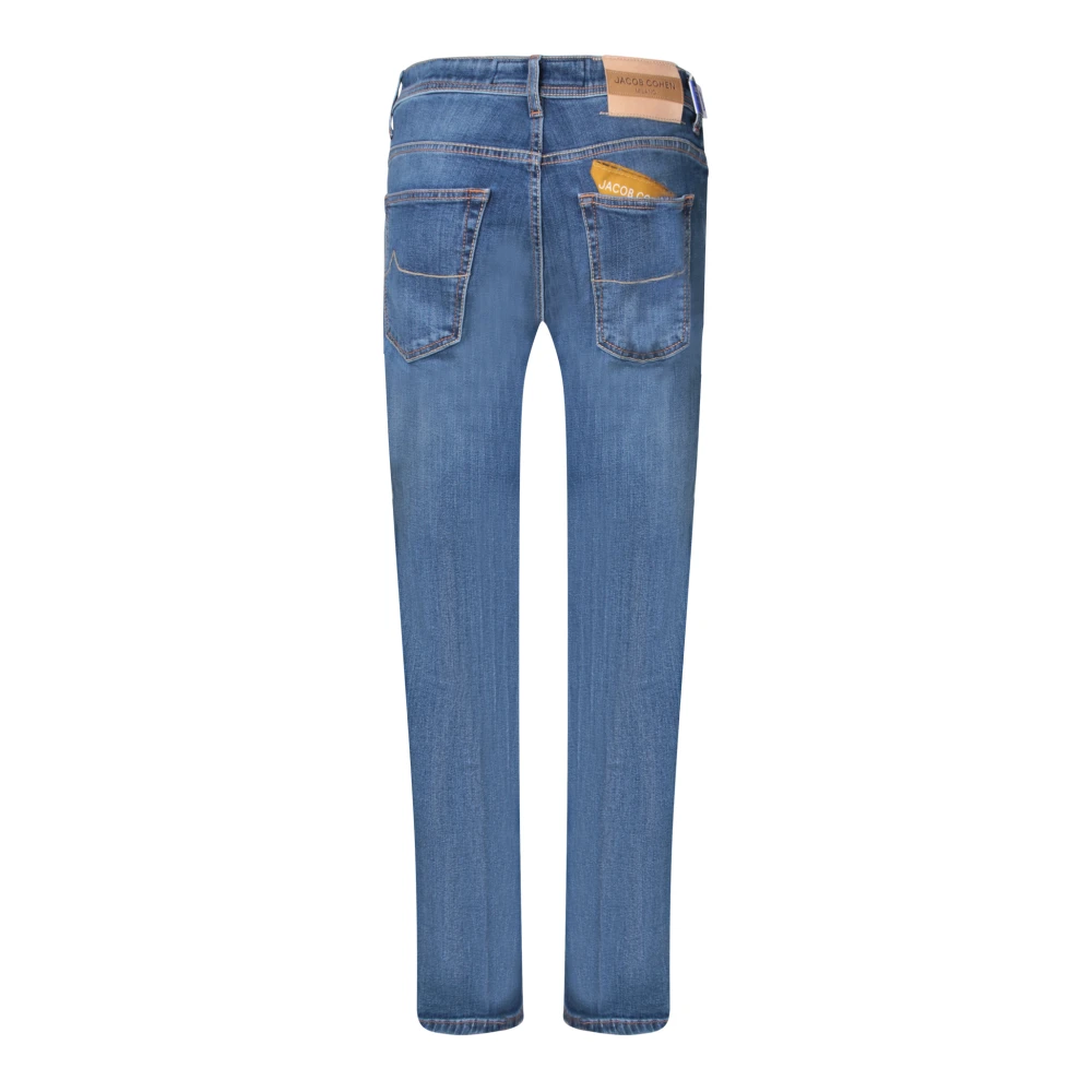 Jacob Cohën Klassieke Blauwe Jeans voor Mannen Blue Heren