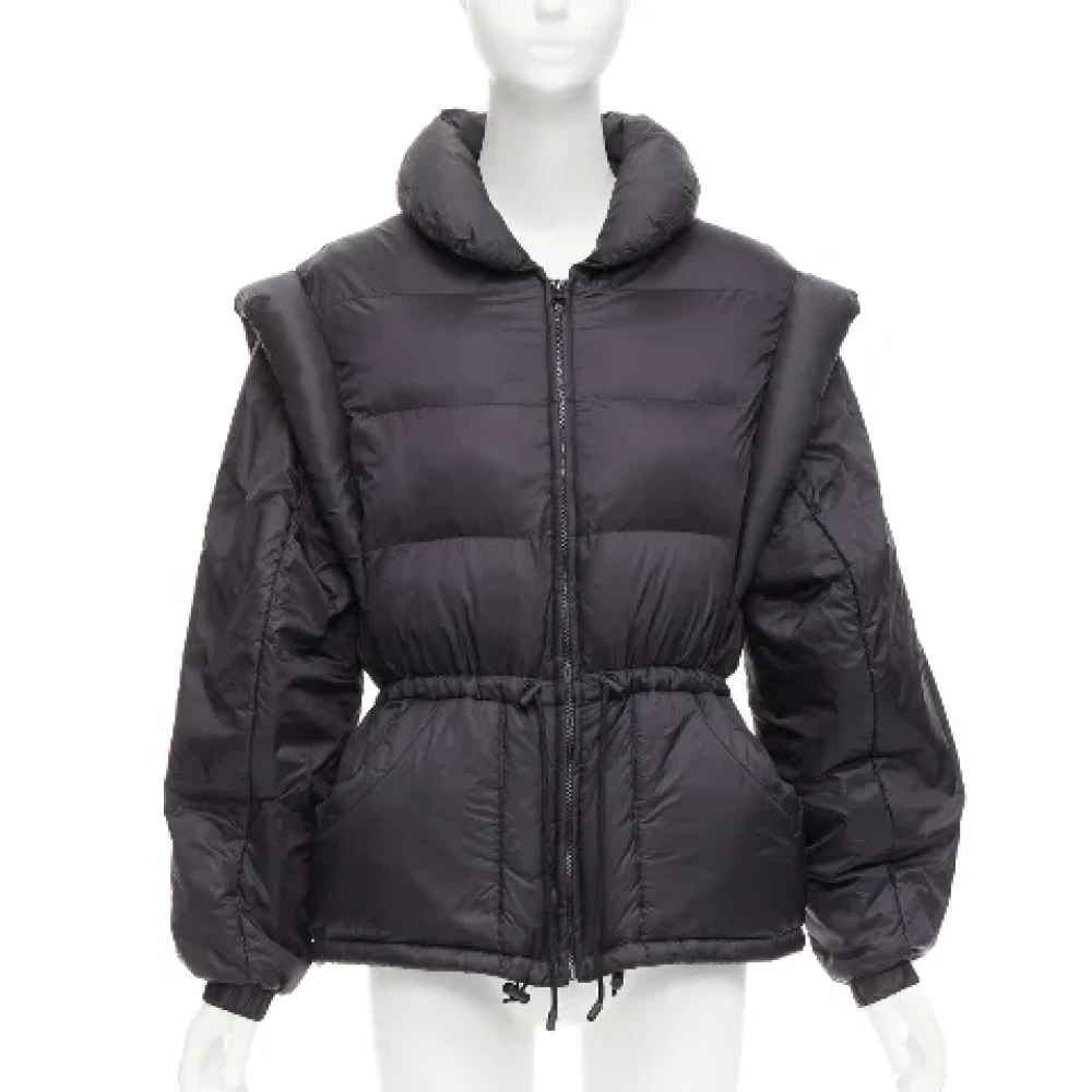 Isabel Marant Pre-owned Nylon outerwear Black Dames