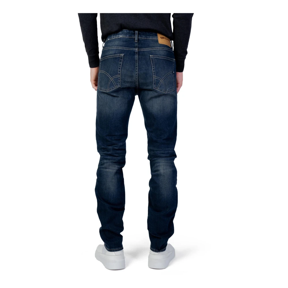 GAS Blauwe Versleten Effect Jeans Blue Heren
