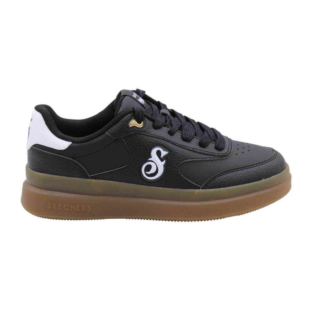 Skechers Foodie Sneaker Heren Schoenen Zwart
