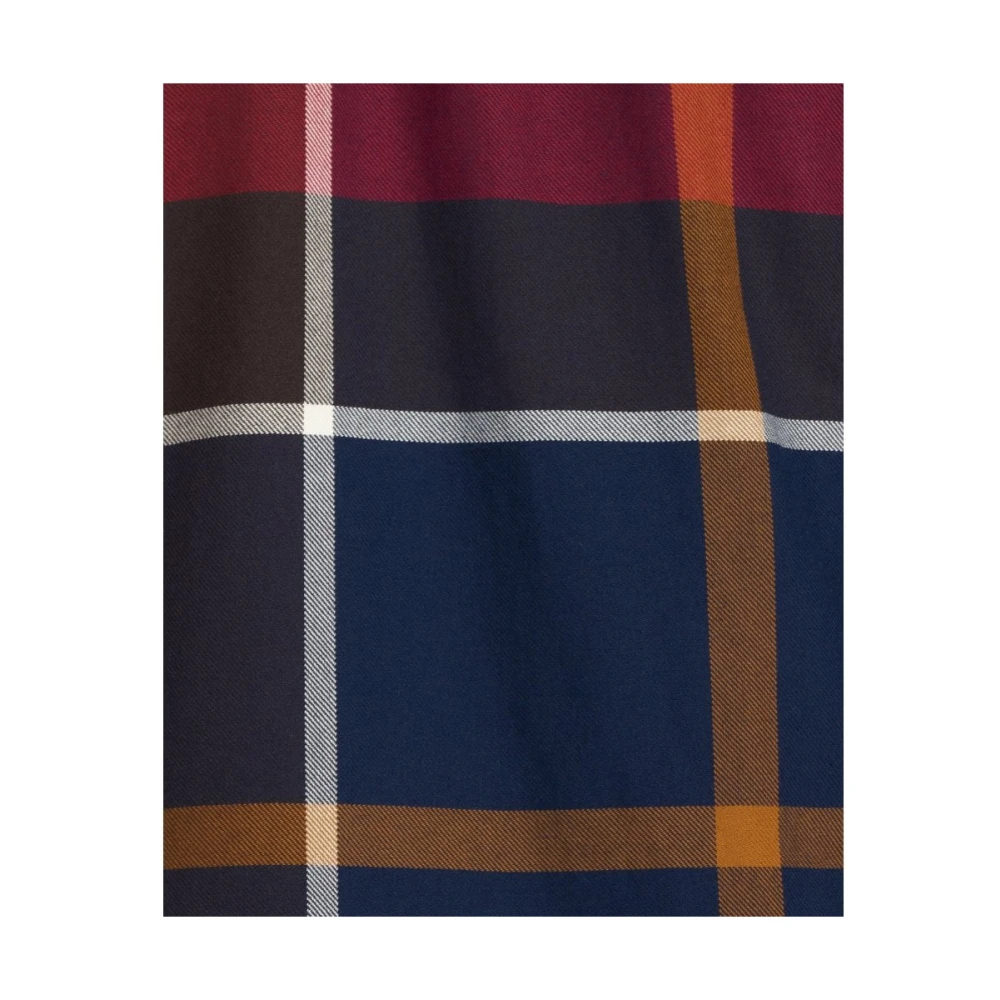 Barbour Rode Dunoon Op Maat Gemaakt Overhemd Multicolor Heren