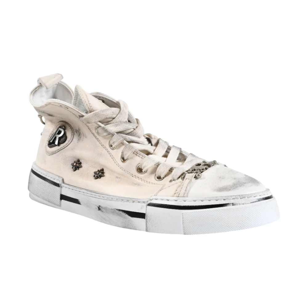 John Richmond Hoge sneaker met een stedelijk en origineel design Dames Schoenen Wit