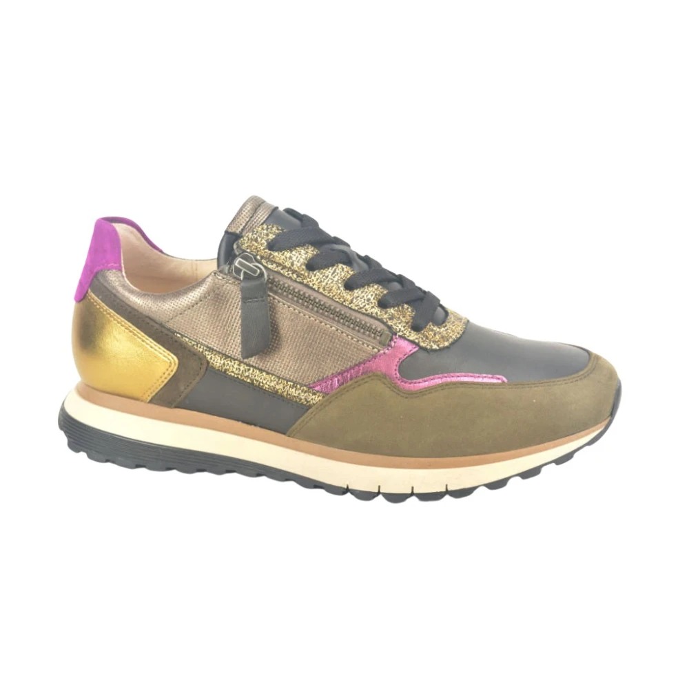 Gabor Runner Tiret Sneakers Dames Schoenen Veelkleurig Multicolor