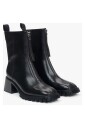 bottines-noires-a-talon-bas