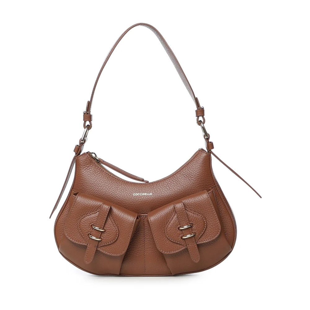 Coccinelle , Shoulder Bags, Female, Brown, One Size, Shoulder Bags