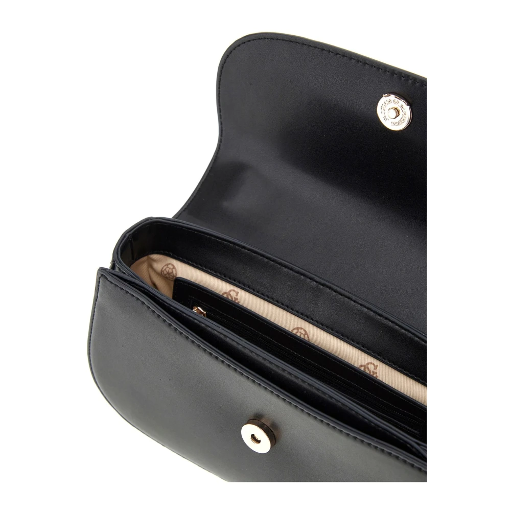 Guess Zwarte Schoudertas Daryna 2 Comp Black Dames