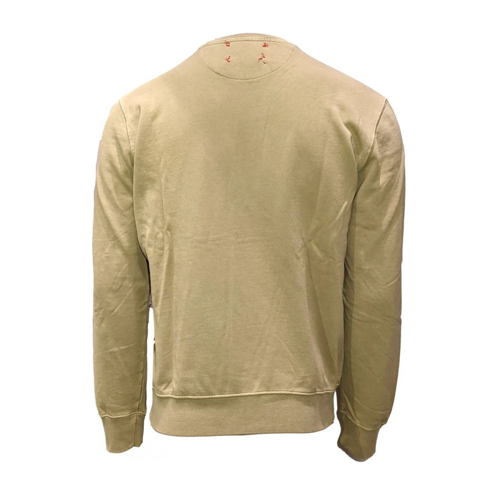 BOB Brighton Battle Beige Trui met Ronde Hals Beige Heren