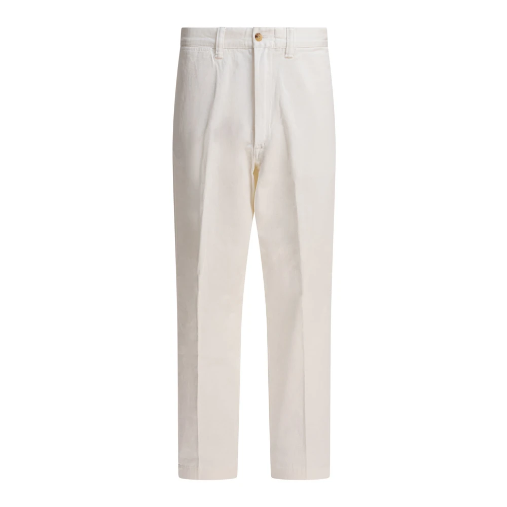 Polo Ralph Lauren Vit Cotton Chino Straight-Leg Trousers