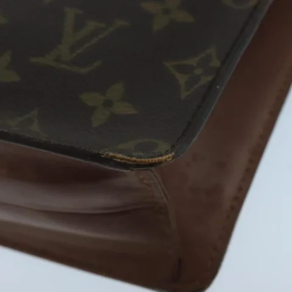 Louis Vuitton Vintage Pre-owned Canvas clutches Brown Dames