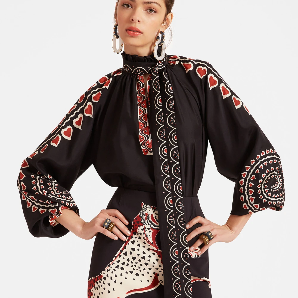 La DoubleJ Blouses & Shirts Black Dames