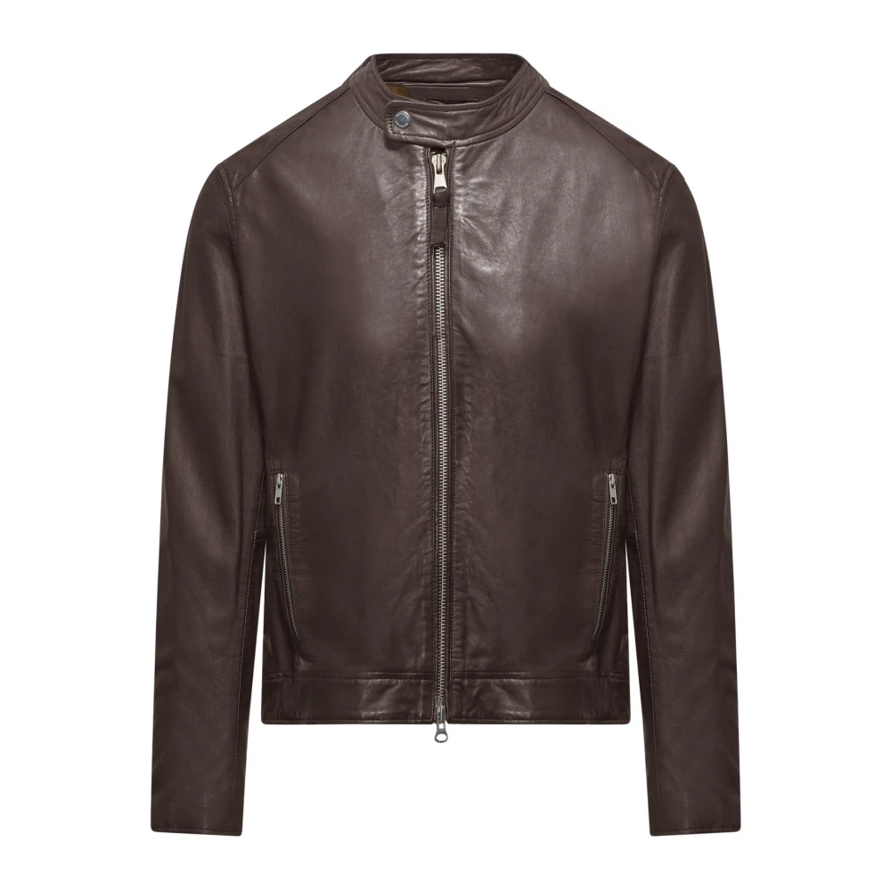 Jackets > Leather Jackets - - BomBoogie - Modalova