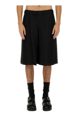 Skull Jacquard Shorts
