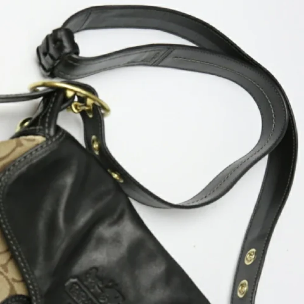 Coach Pre-owned Fabric shoulder-bags Beige Dames