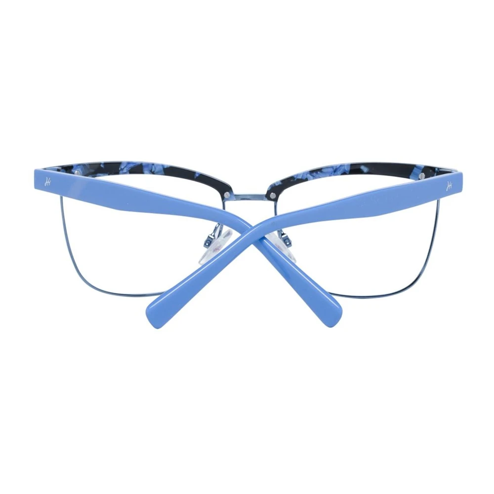 Ana Hickmann Blauwe Vierkante Volledige Rand Optische Monturen Blue Dames