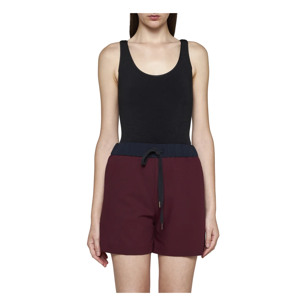 Blanca Vita Stijlvolle Zomer Shorts Red Dames
