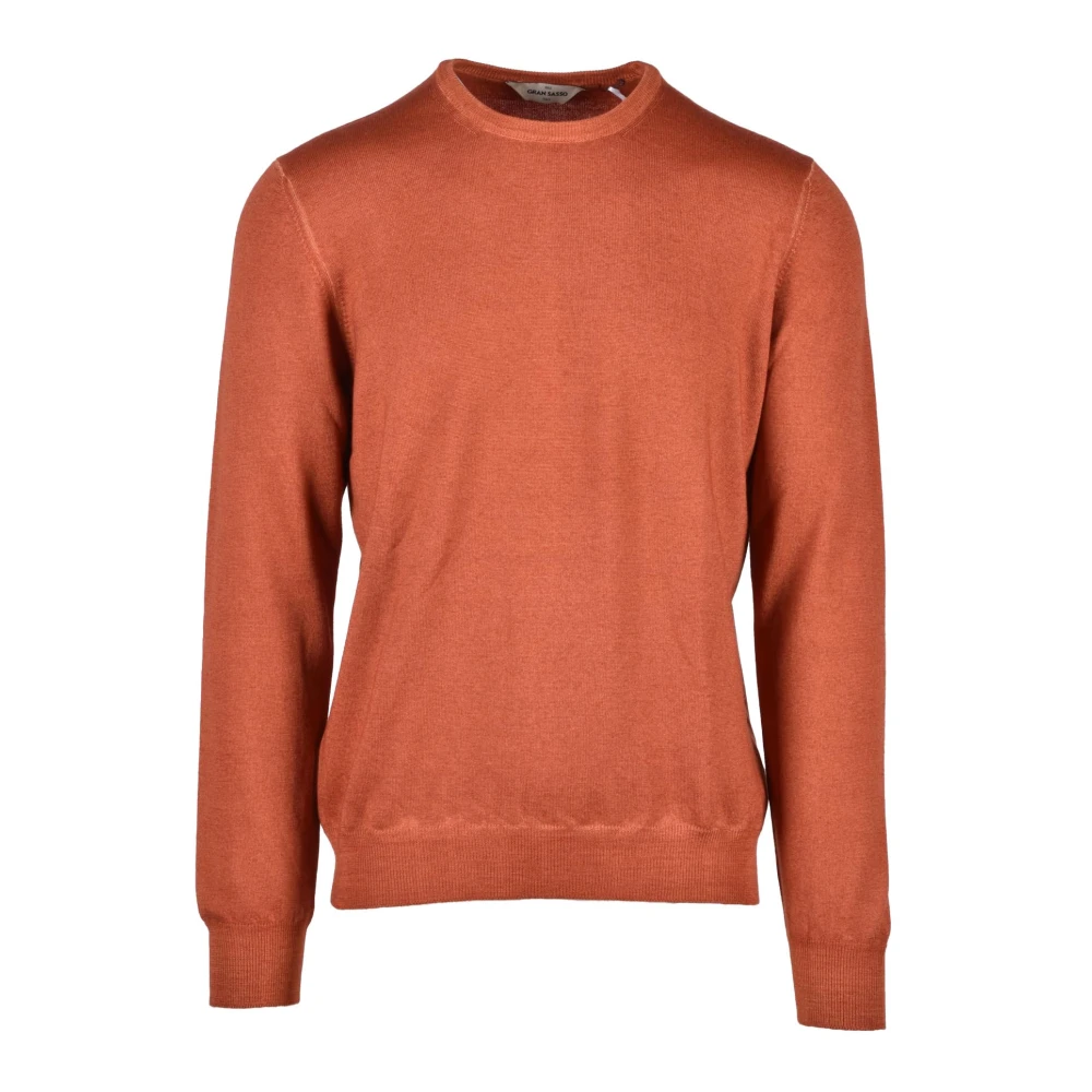 Gran Sasso Wollen Trui Brown Heren