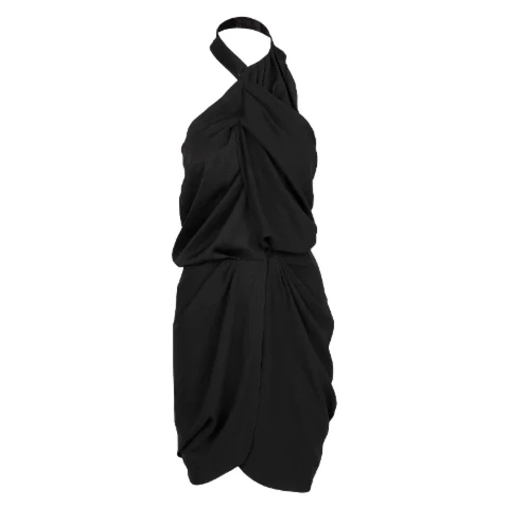 Balenciaga Vintage Pre-owned Polyester dresses Black Dames