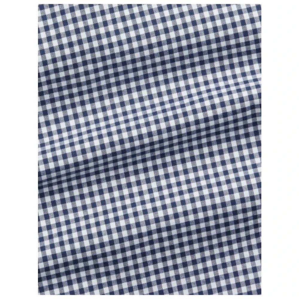 Polo Ralph Lauren Stretch Katoenen Slim Fit Gingham Overhemd Blue Heren