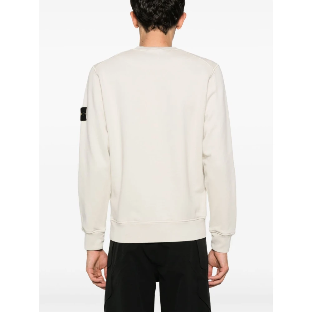 Stone Island Beige Sweater Herenmode Beige Heren