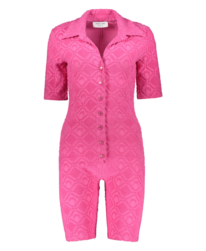 logo-jacquard-jumpsuit