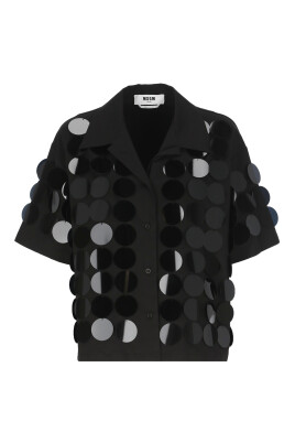 chemise-noire-en-coton-avec-paillettes