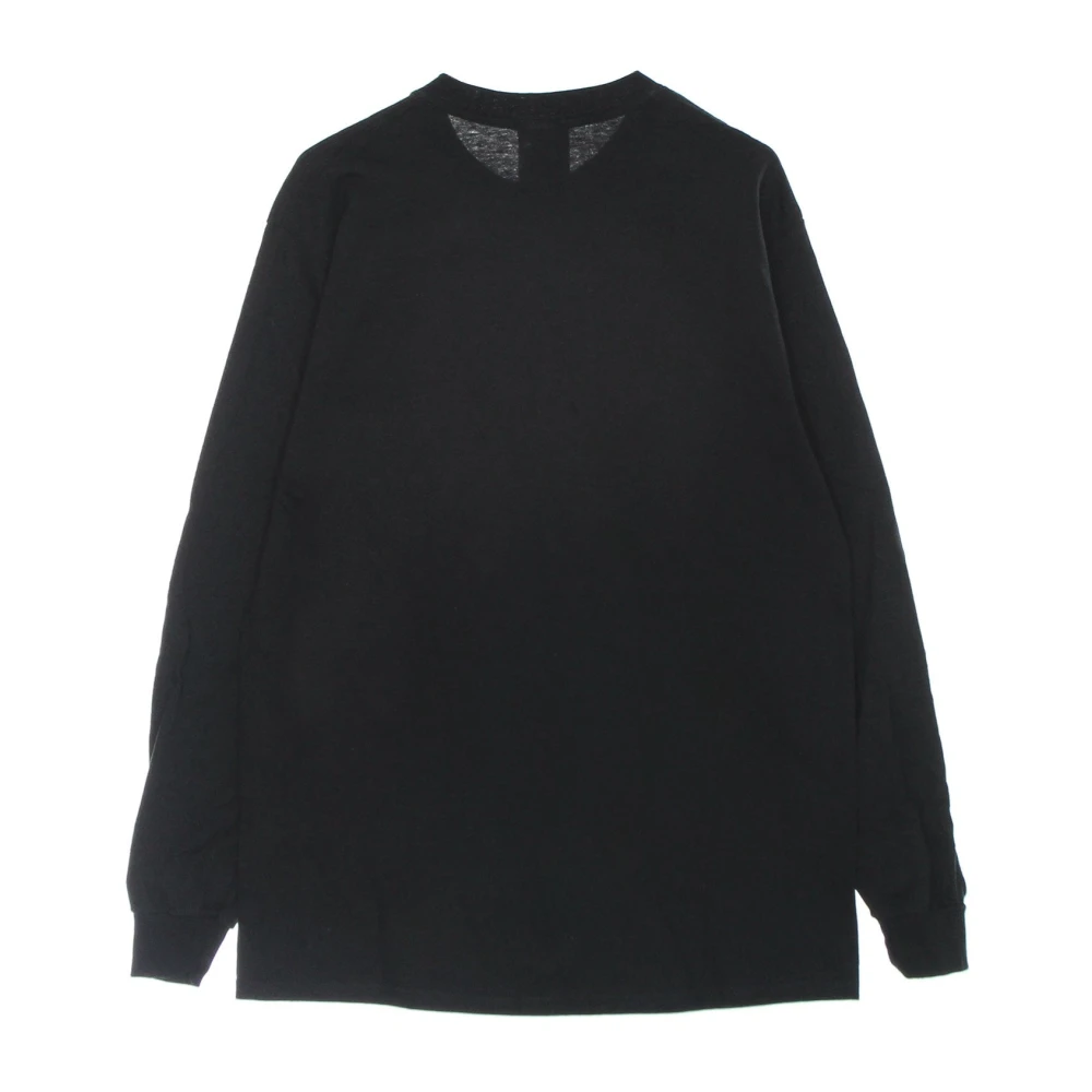 Thrasher Zwarte longsleeve logoshirt Black Heren