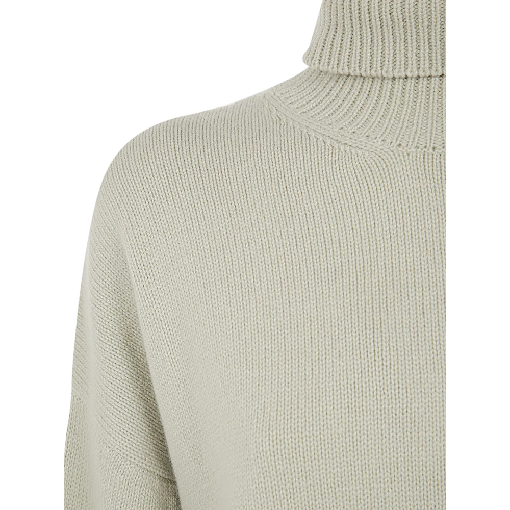 MRZ Khaki Turtle Neck Sweater Beige Dames