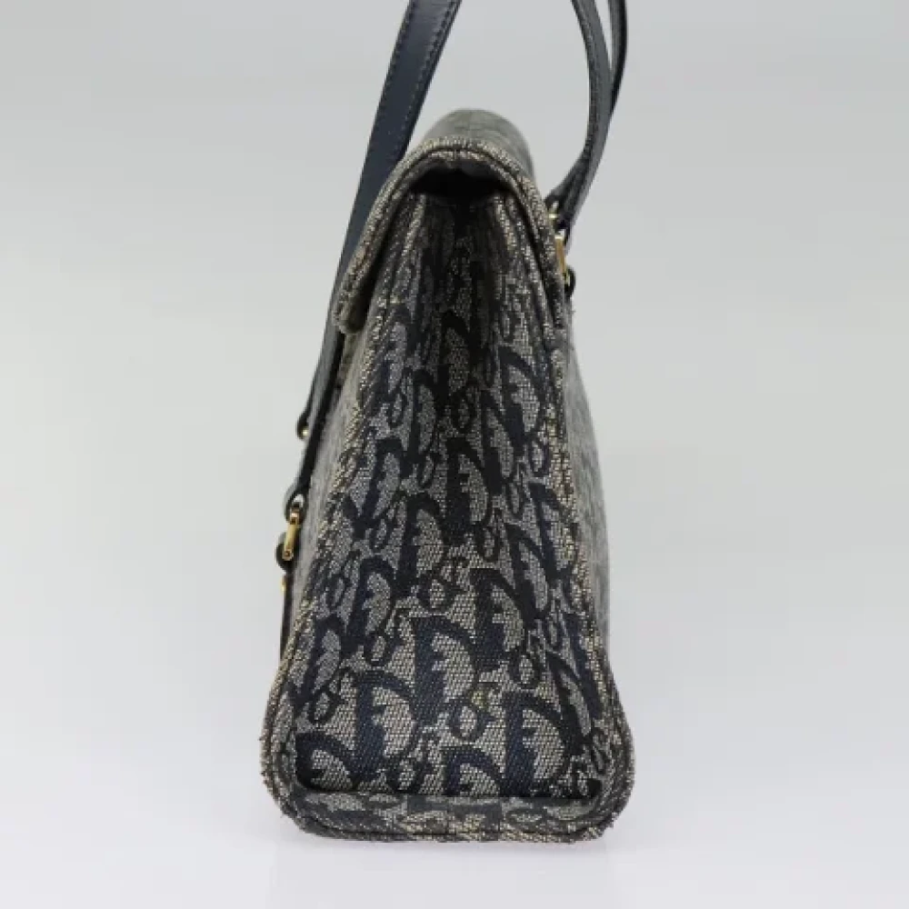 Dior Vintage Pre-owned Canvas dior-bags Blue Dames