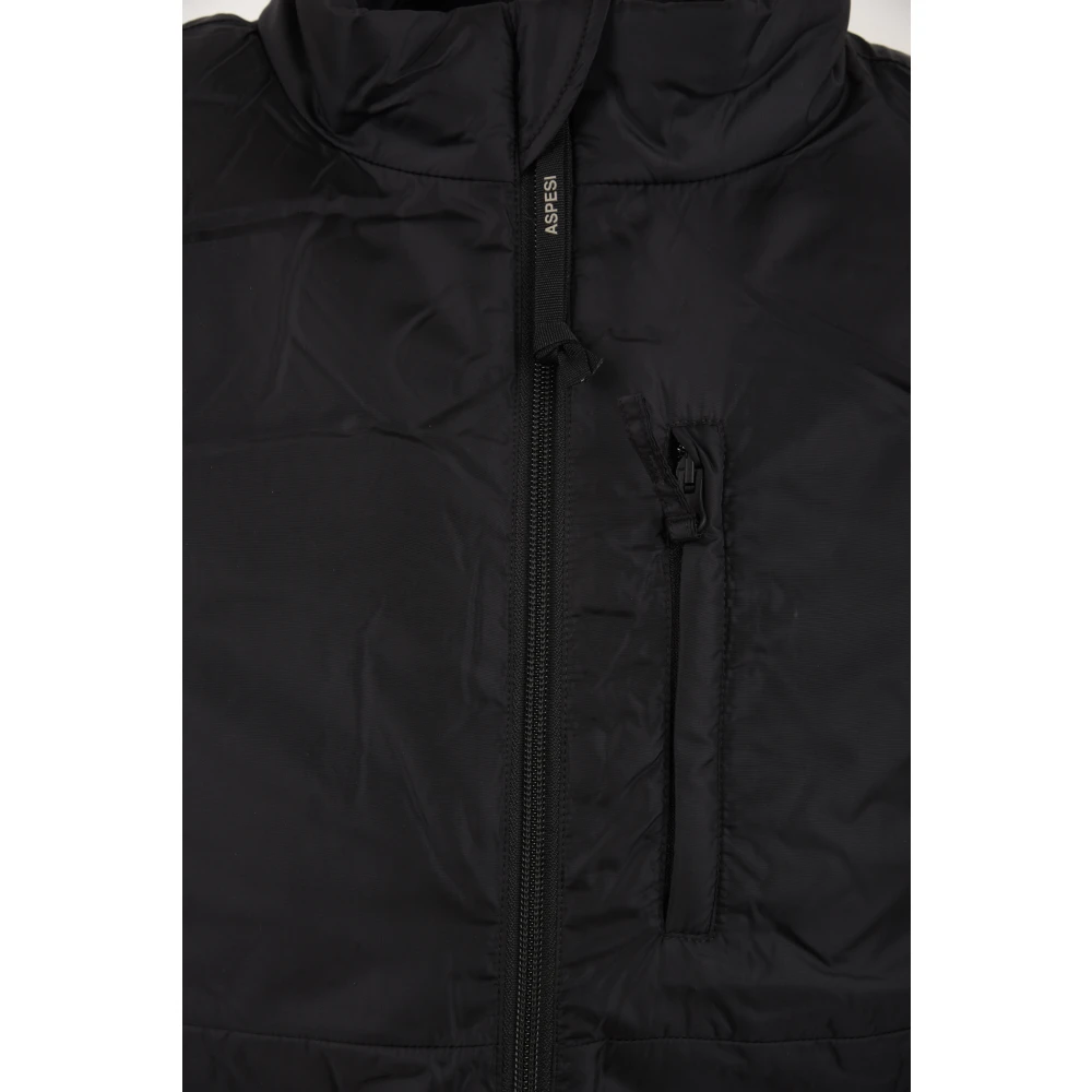 Aspesi Gilet Black Heren